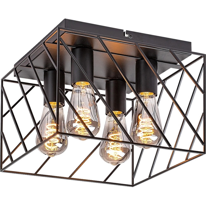 Rabalux - Luminária de teto 4xE27/25W/230V 30x30 cm