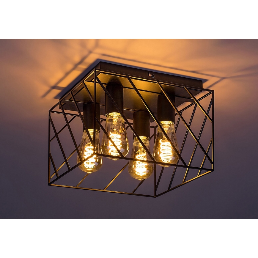 Rabalux - Luminária de teto 4xE27/25W/230V 30x30 cm