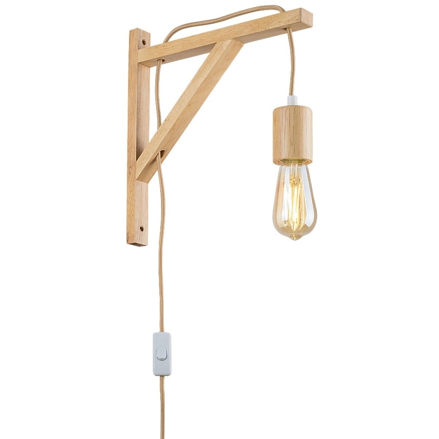 Rabalux - Candeeiro de parede 1xE27/60W/230V faia