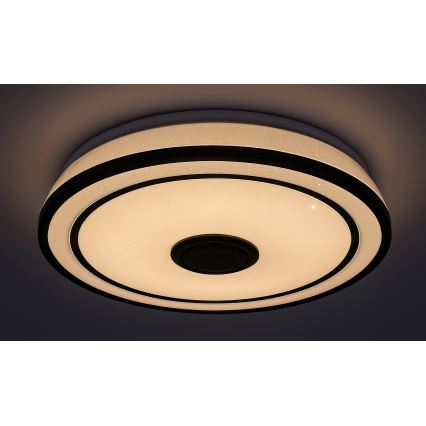 Rabalux - LED RGB Iluminação de teto com regulação e altifalante LED/24W/230V 3000-6500K + controlo remoto