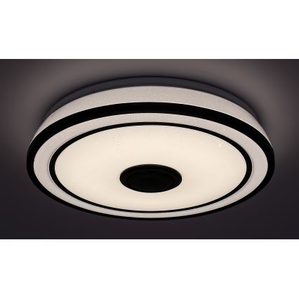 Rabalux - LED RGB Iluminação de teto com regulação e altifalante LED/24W/230V 3000-6500K + controlo remoto