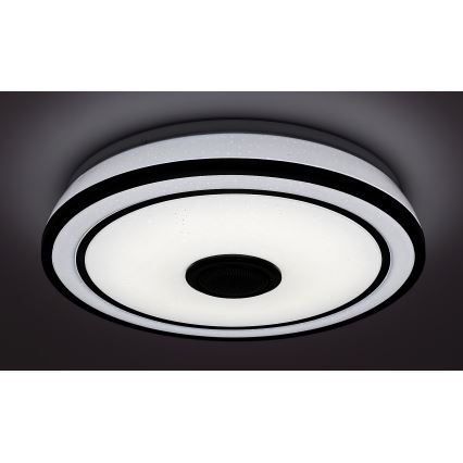 Rabalux - LED RGB Iluminação de teto com regulação e altifalante LED/24W/230V 3000-6500K + controlo remoto