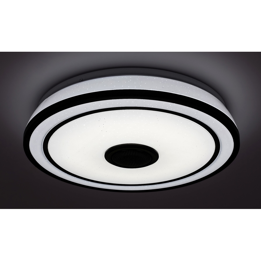 Rabalux - LED RGB Iluminação de teto com regulação e altifalante LED/24W/230V 3000-6500K + controlo remoto