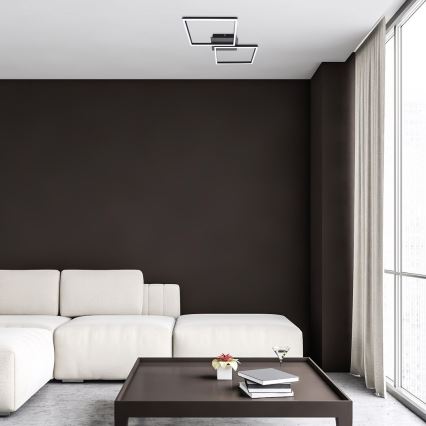 Rabalux - Iluminação de teto LED RGBW com regulação LED/40W/230V 2700-6500K + controlo remoto