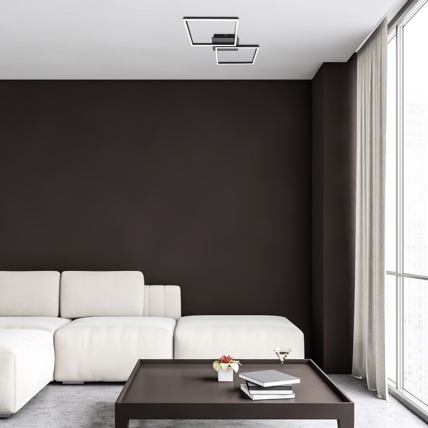 Rabalux - Iluminação de teto LED RGBW com regulação LED/40W/230V 2700-6500K + controlo remoto