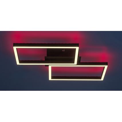 Rabalux - Iluminação de teto LED RGBW com regulação LED/40W/230V 2700-6500K + controlo remoto