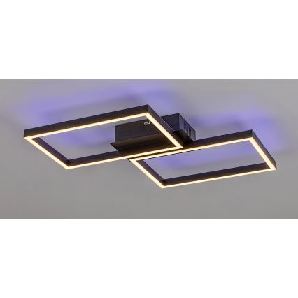 Rabalux - Iluminação de teto LED RGBW com regulação LED/40W/230V 2700-6500K + controlo remoto