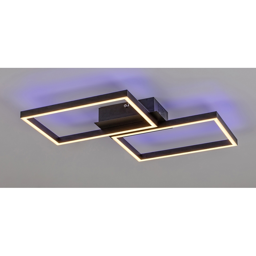 Rabalux - Iluminação de teto LED RGBW com regulação LED/40W/230V 2700-6500K + controlo remoto