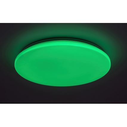 Rabalux - Iluminação de teto LED RGB com regulação LED/24W/230V Wi-Fi Tuya 3000-6500K 31 cm