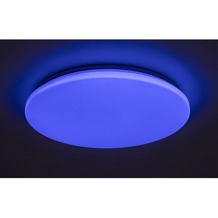 Rabalux - Iluminação de teto LED RGB com regulação LED/24W/230V Wi-Fi Tuya 3000-6500K 31 cm