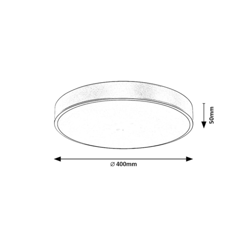Rabalux - Iluminação de teto LED LED/36W/230V 3000K