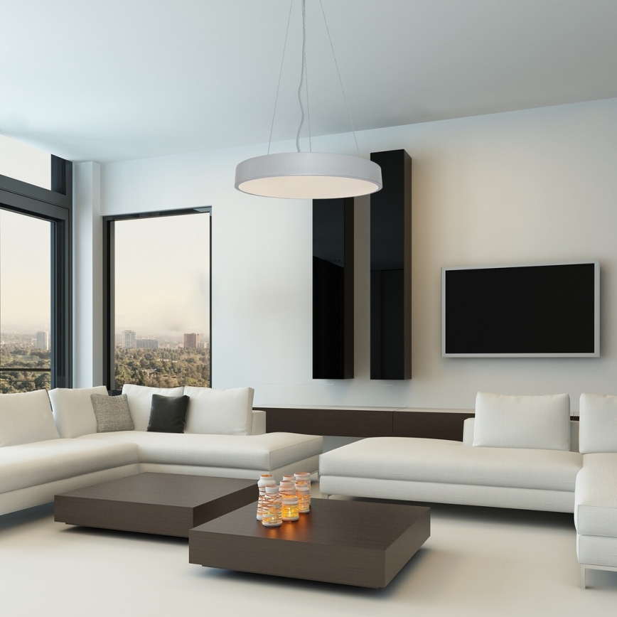 Rabalux - Candelabro suspenso LED LED/36W/230V 4000K prateado