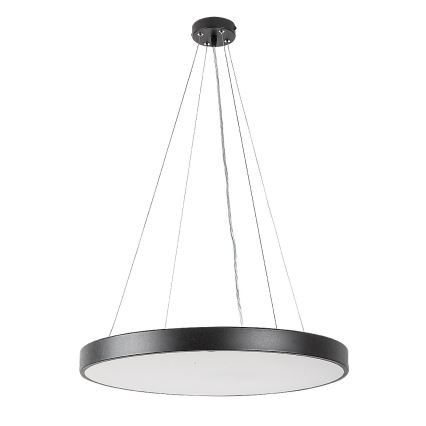 Rabalux - Candelabro suspenso LED com regulação LED/60W/230V 3000-6000K preto + controlo remoto
