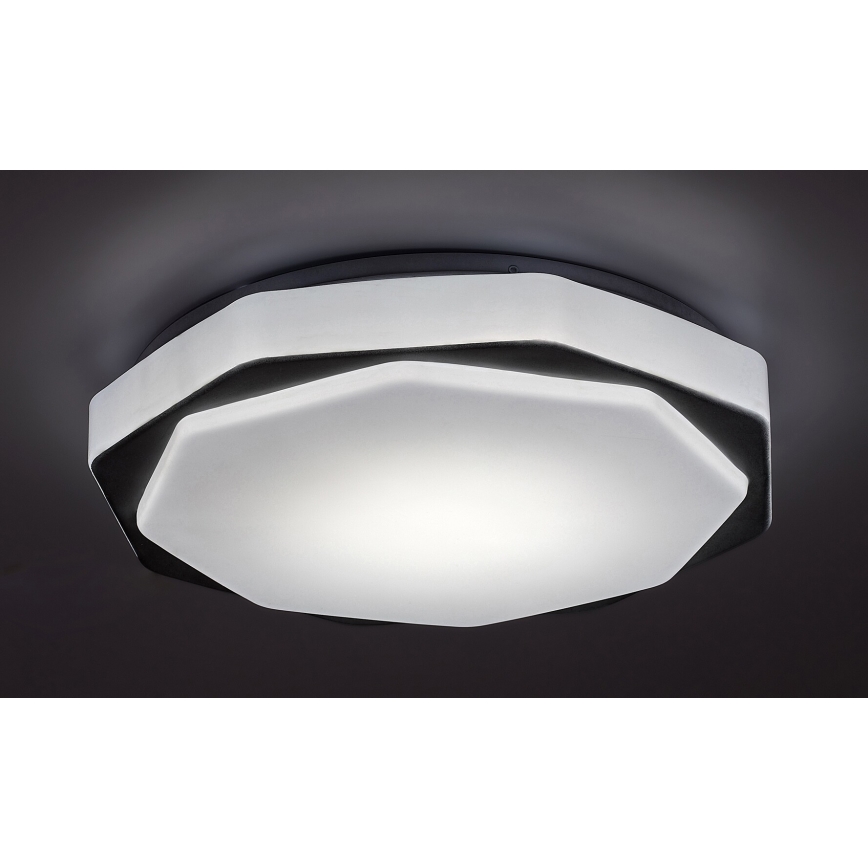 Rabalux - Iluminação de teto LED com regulação LED/18W/230V 3000K/4000K/6000K + controlo remoto