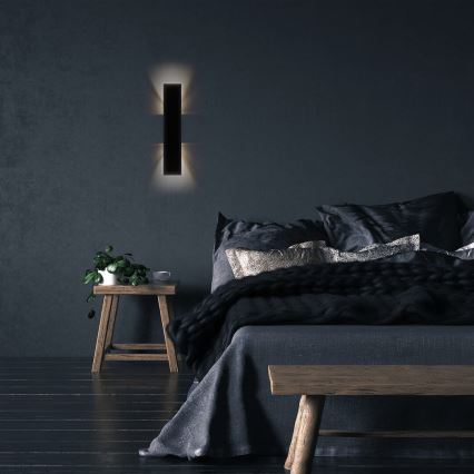 Rabalux - Iluminação de parede LED LED/6W/230V 3000K preto