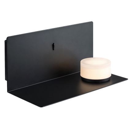Rabalux - LED Iluminação de parede com prateleira e USB portem LED/6W/230V 3000K