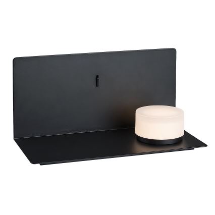 Rabalux - LED Iluminação de parede com prateleira e USB portem LED/6W/230V 3000K