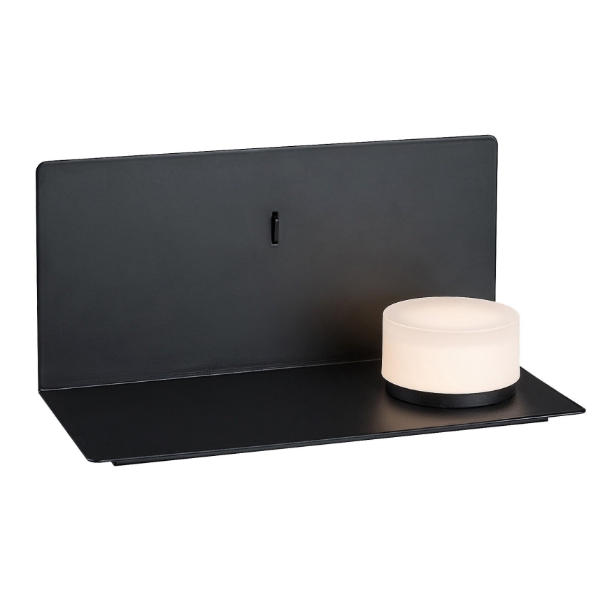 Rabalux - LED Iluminação de parede com prateleira e USB portem LED/6W/230V 3000K