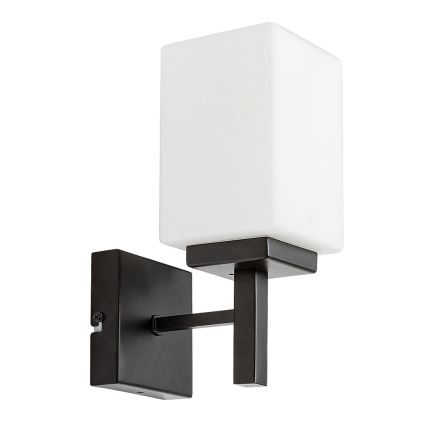 Rabalux - Iluminação de parede para casa de banho 1xE14/10W/230V IP44 preto