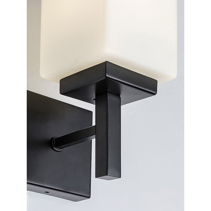 Rabalux - Iluminação de parede para casa de banho 1xE14/10W/230V IP44 preto