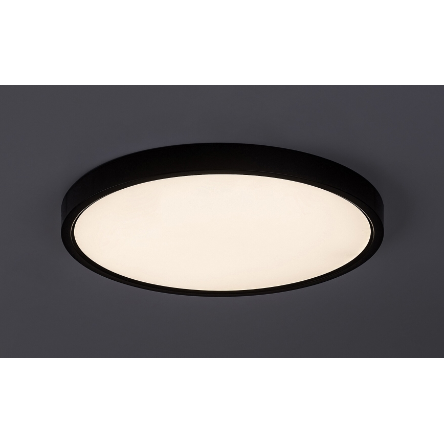 Rabalux - Iluminação de teto LED LED/24W/230V 4000K diâmetro 30 cm preto