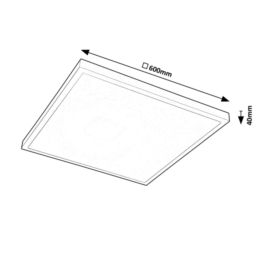 Rabalux - Painel integrado LED LED/40W/230V 4000K 60x60 cm