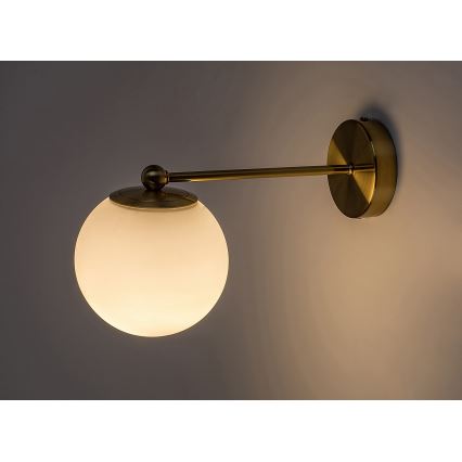 Rabalux - Iluminação de parede 1xE27/35W/230V dourado