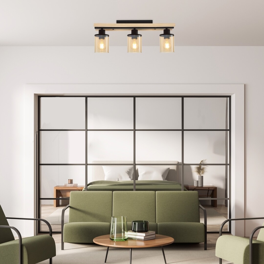 Rabalux - Candelabro integrado 3xE27/230V