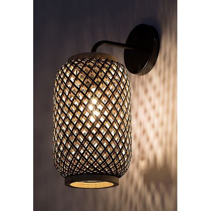 Rabalux - Luminária de parede 1xE27/40W/230V rattan