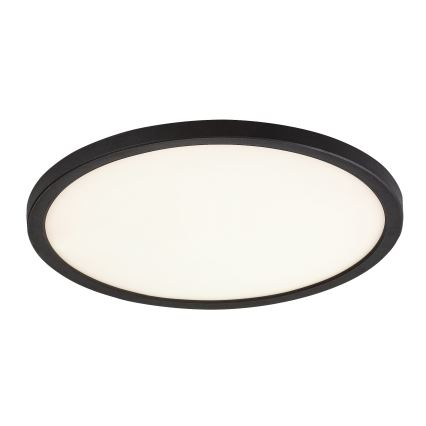 Rabalux - Iluminação de teto LED LED/24W/230V 3000/4000/6000K diâmetro 29 cm preto