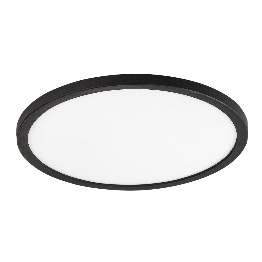 Rabalux - Iluminação de teto LED LED/24W/230V 3000/4000/6000K diâmetro 29 cm preto