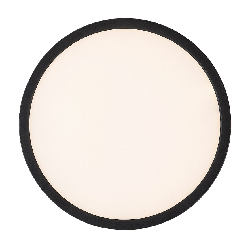 Rabalux - Iluminação de teto LED LED/24W/230V 3000/4000/6000K diâmetro 29 cm preto