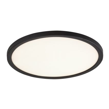 Rabalux - Iluminação de teto LED LED/36W/230V 3000/4000/6000K diâmetro 50 cm preto