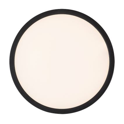 Rabalux - Iluminação de teto LED LED/36W/230V 3000/4000/6000K diâmetro 50 cm preto