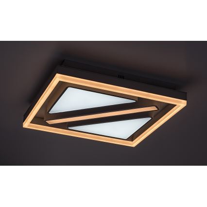 Rabalux - Iluminação de teto LED com regulação LED/73W/230V + controlo remoto