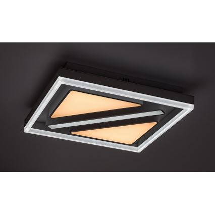 Rabalux - Plafon LED regulável LED/73W/230V com controlo remoto