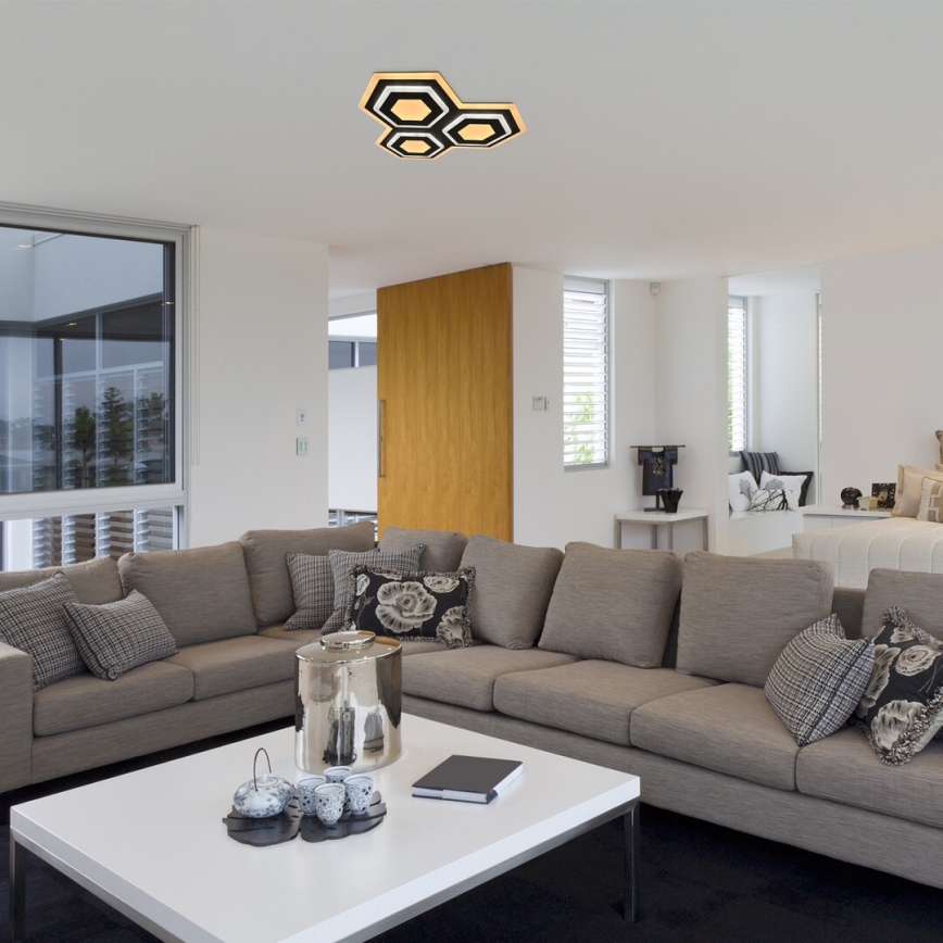 Rabalux - Iluminação de teto LED com regulação LED/72W/230V 3000/6000K + controlo remoto