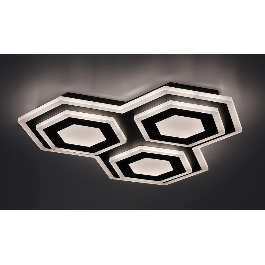 Rabalux - Iluminação de teto LED com regulação LED/72W/230V 3000/6000K + controlo remoto