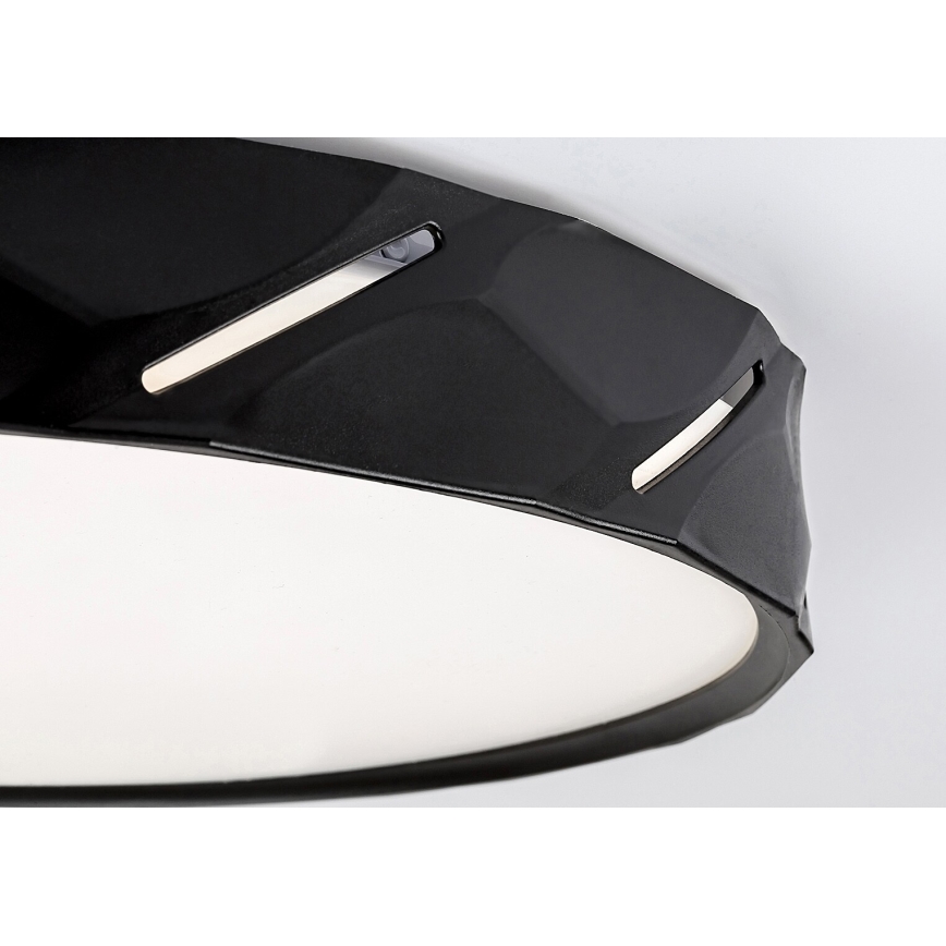 Rabalux - Iluminação de teto LED LED/25W/230V 4000K diâmetro 39 cm preto