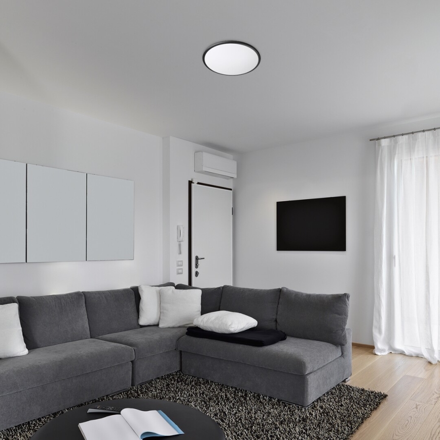 Rabalux - Iluminação de teto LED LED/18W/230V 3000K preto 27 cm