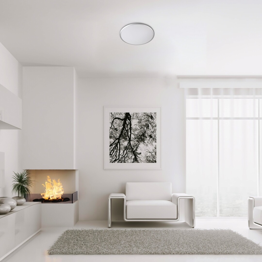 Rabalux - Iluminação de teto LED LED/18W/230V 4000K prateado 27 cm