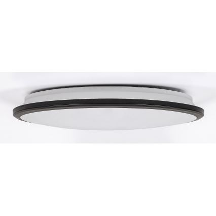 Rabalux - Iluminação de teto LED LED/24W/230V 3000K preto 38 cm
