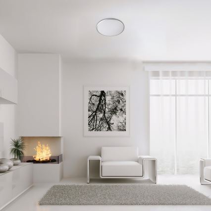Rabalux - Iluminação de teto LED LED/45W/230V 4000K prateado 48 cm