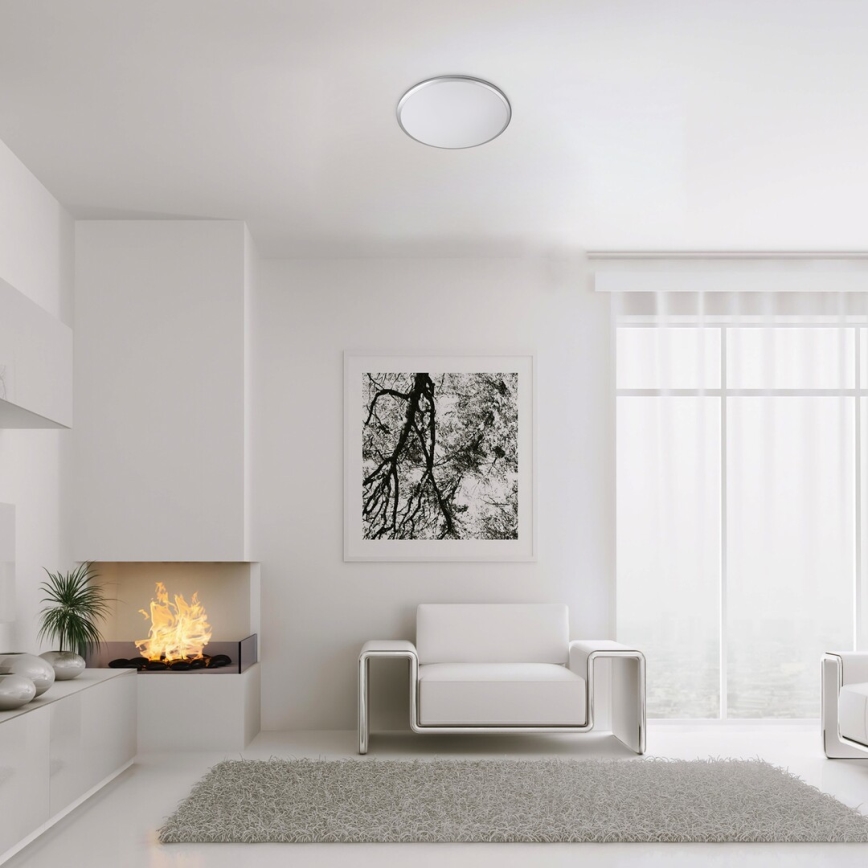 Rabalux - Iluminação de teto LED LED/45W/230V 4000K prateado 48 cm