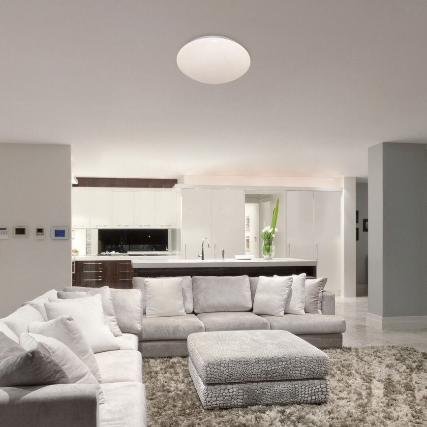 Rabalux - Iluminação de teto LED com sensor LED/24W/230V IP44 4000K diâmetro 38 cm