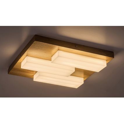 Rabalux - Iluminação de teto LED LED/30W/230V 3000K carvalho