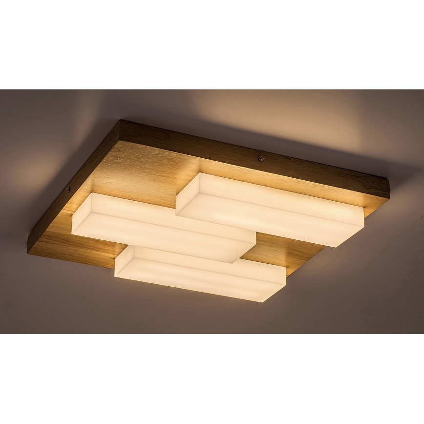 Rabalux - Iluminação de teto LED LED/30W/230V 3000K carvalho