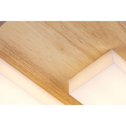 Rabalux - Iluminação de teto LED LED/30W/230V 3000K carvalho