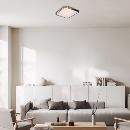 Rabalux - Iluminação de teto LED RGB com regulação LED/48W/230V 3000K/4000K/6500K Wi-Fi Tuya + controlo remoto