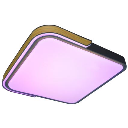 Rabalux - Iluminação de teto LED RGB com regulação LED/48W/230V 3000K/4000K/6500K Wi-Fi Tuya + controlo remoto